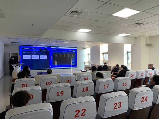 远程不见面开标系统培训现场